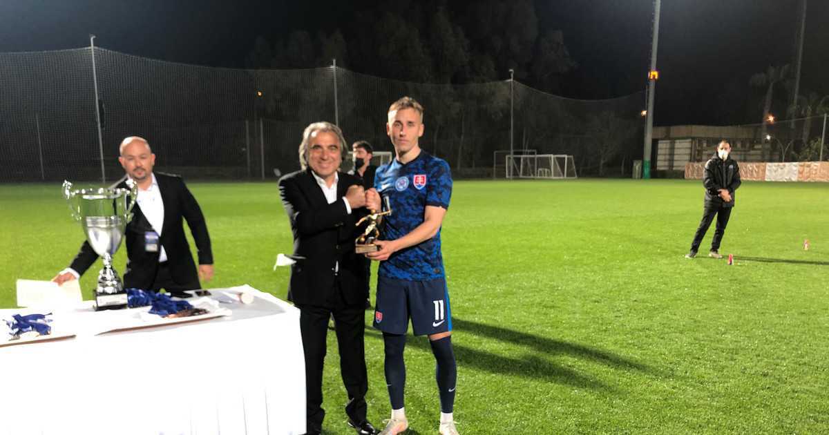 Matej Trusa vyhlásený za najlepšieho útočníka turnaja Antalya Cup 2021!