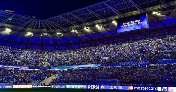 Manchester City in Bratislava